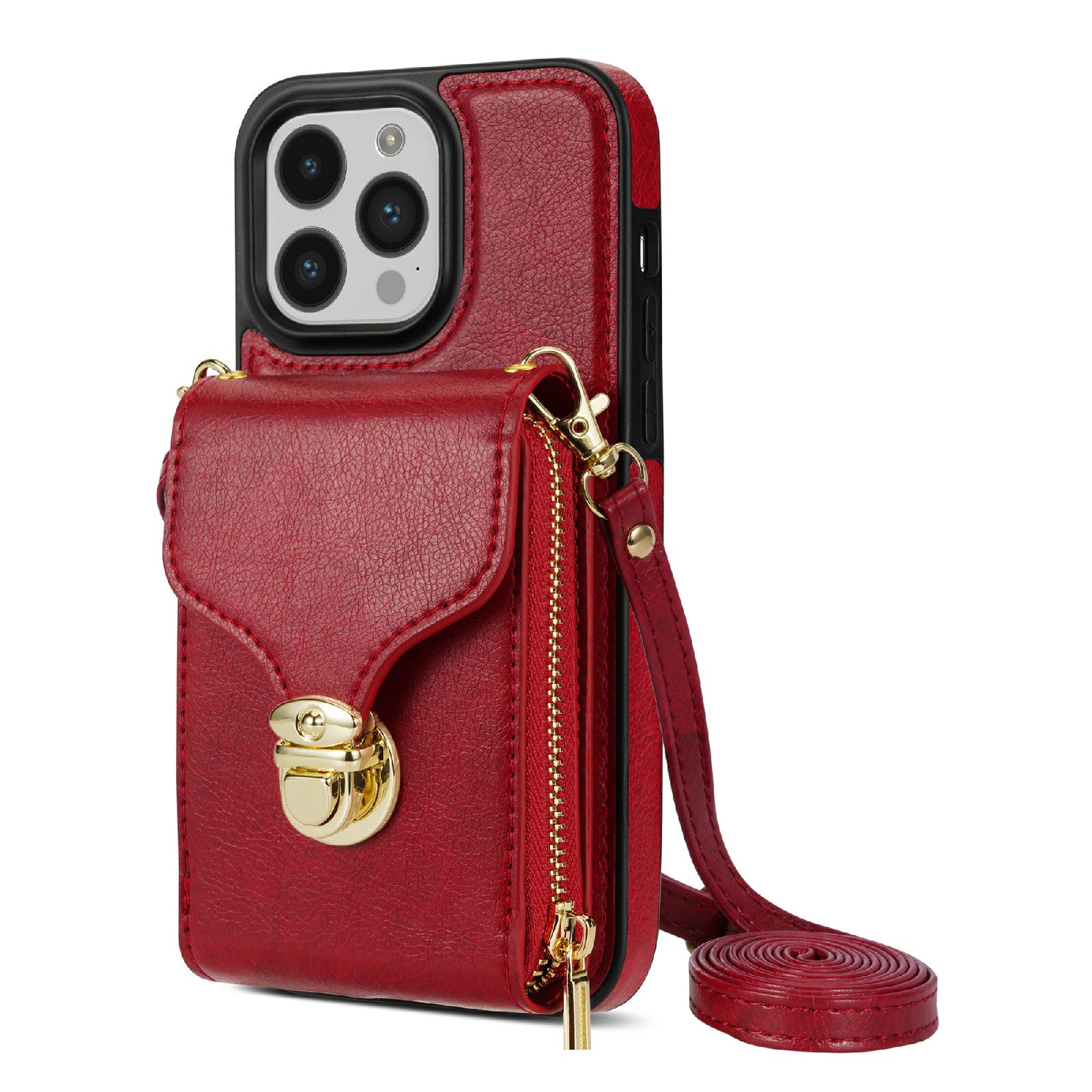 Pro iPhone 14 Pro Max PU kůže TPU stojánek na telefon Pouzdro na slot pro kartu Držák na zip Taška na zip Kryt telefonu Pro iPhone 14 Pro Max PU kůže TPU stojánek na telefon Pouzdro na slot pro kartu Držák na zip Taška na zip Kryt telefonu